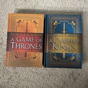 Game of Thrones Illustrated Editions Books 1 & 2